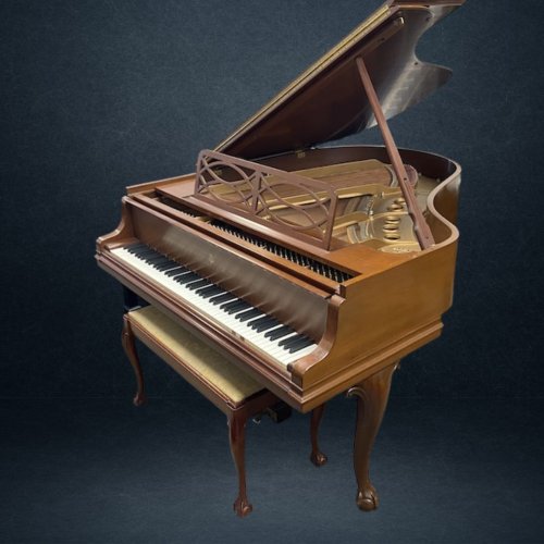 Chippendale Steinway Grand Piano, Model M
