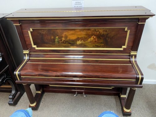 Steinway Art Case Piano with Oil Painting 