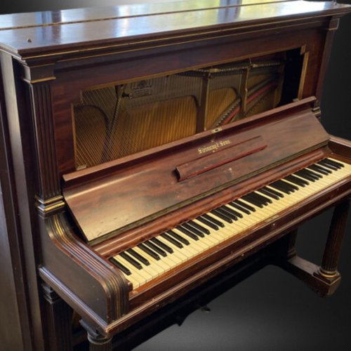 Steinway Art Case Piano with Oil Painting 